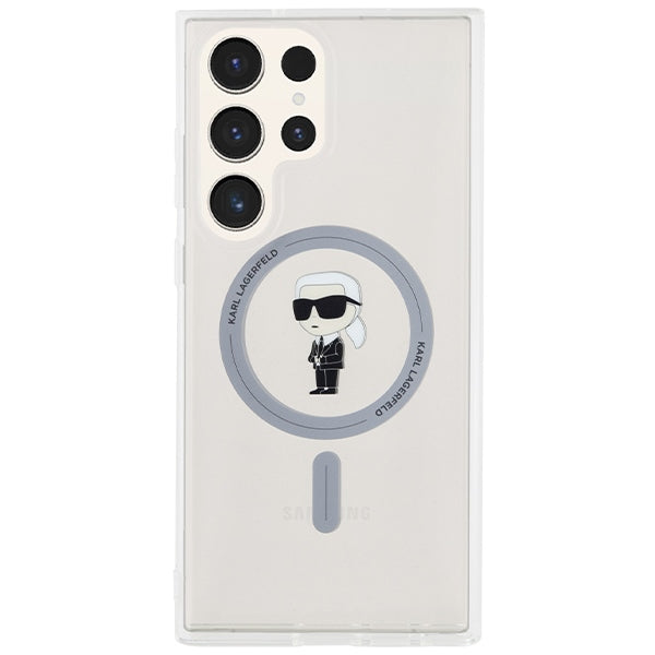 Futrola MagSafe za Samsung Galaxy S24 Ultra S928, Karl Lagerfeld, IML Ikonik Karl, Providna