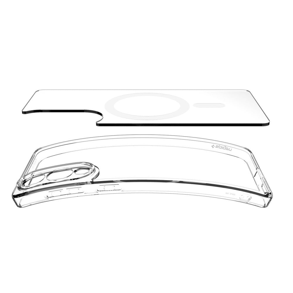 Futrola MagSafe za Samsung Galaxy S25 Edge S937, Spigen, Ultra Hybrid, Bela ACS09418