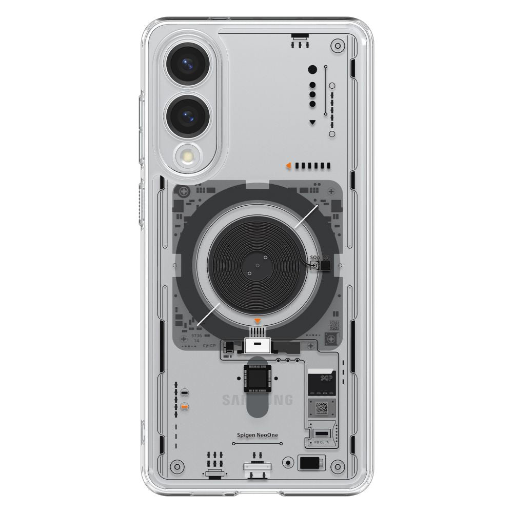 Futrola MagSafe za Samsung Galaxy S25 Edge S937, Spigen, Ultra Hybrid Neo One, Transparentna ACS09416