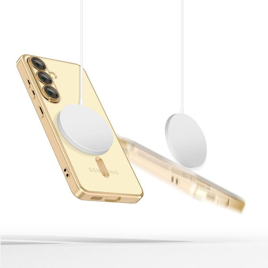 MagSafe futrola za Samsung Galaxy S25 Edge S937, Techsuit, Luxury Crystal, Tamno Plava