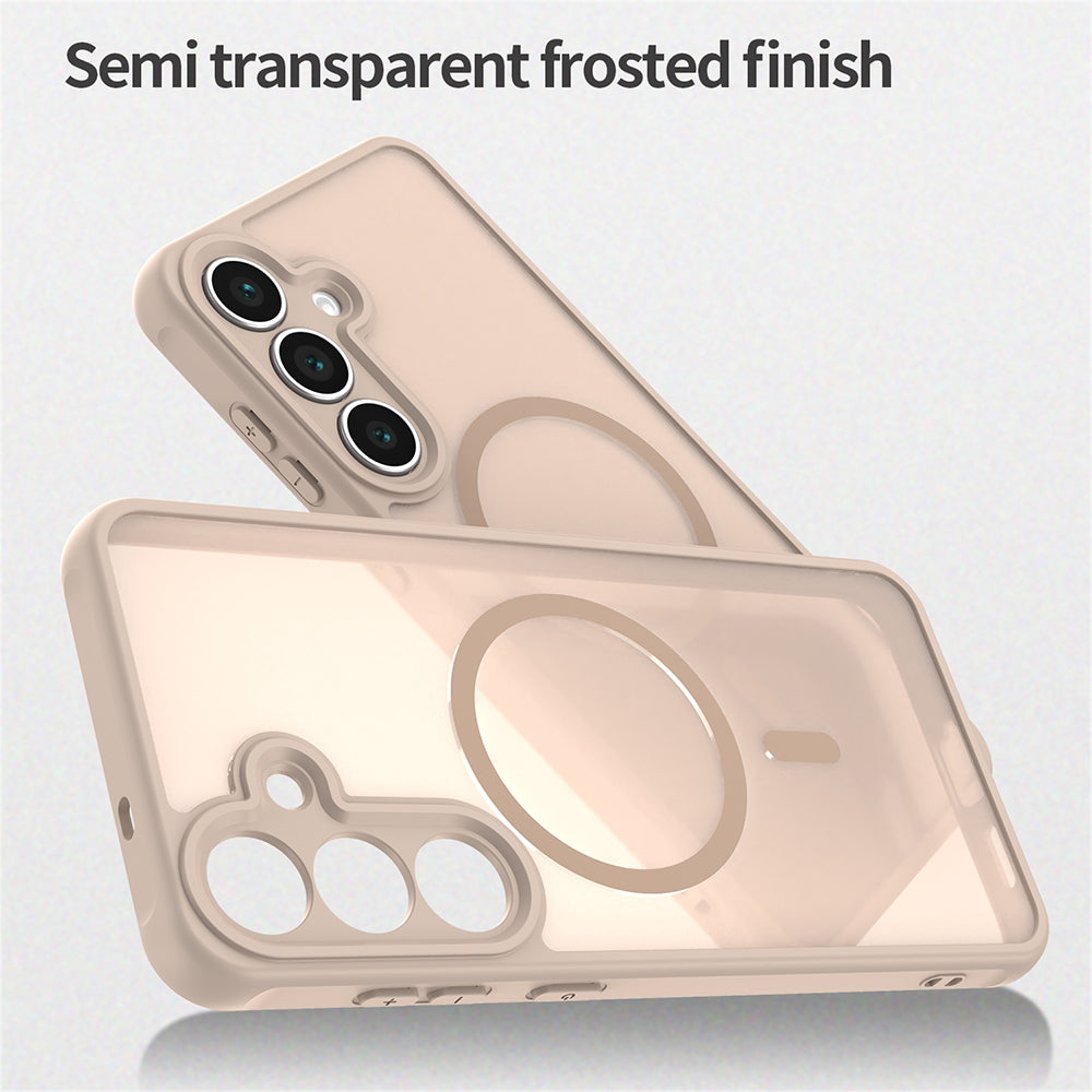 MagSafe futrola za Samsung Galaxy S25 FE, Techsuit, HaloFrost II, Zlatna