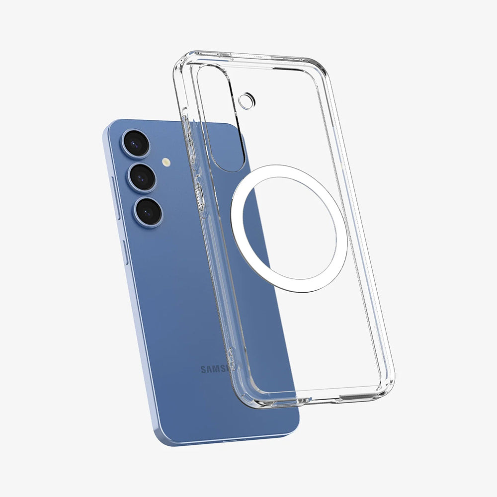 Futrola MagSafe za Samsung Galaxy S25+ S936, Spigen, Ultra Hybrid, Bela ACS08981