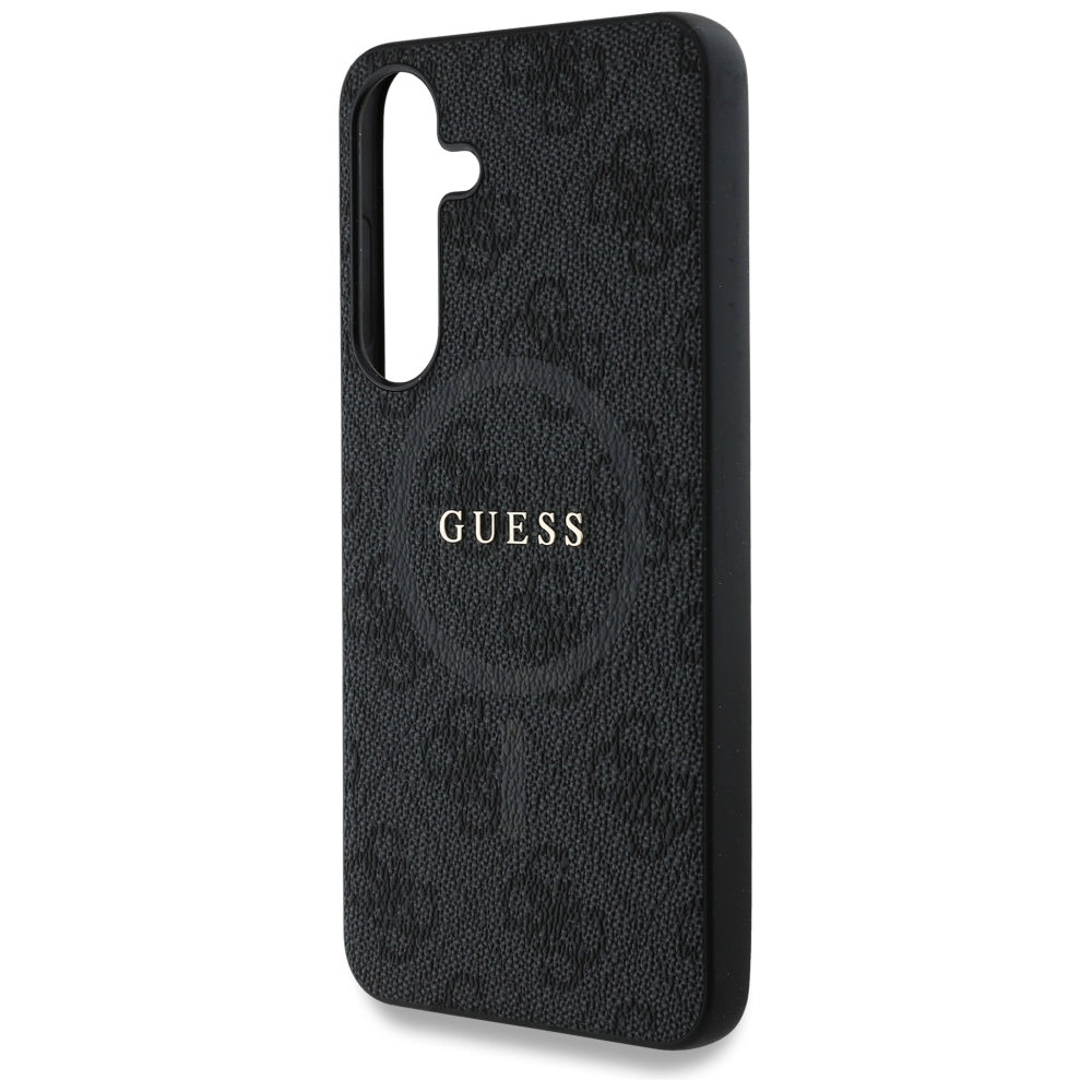 Futrola MagSafe za Samsung Galaxy S25 S931, Guess, 4G Ring Classic Logo, Crna