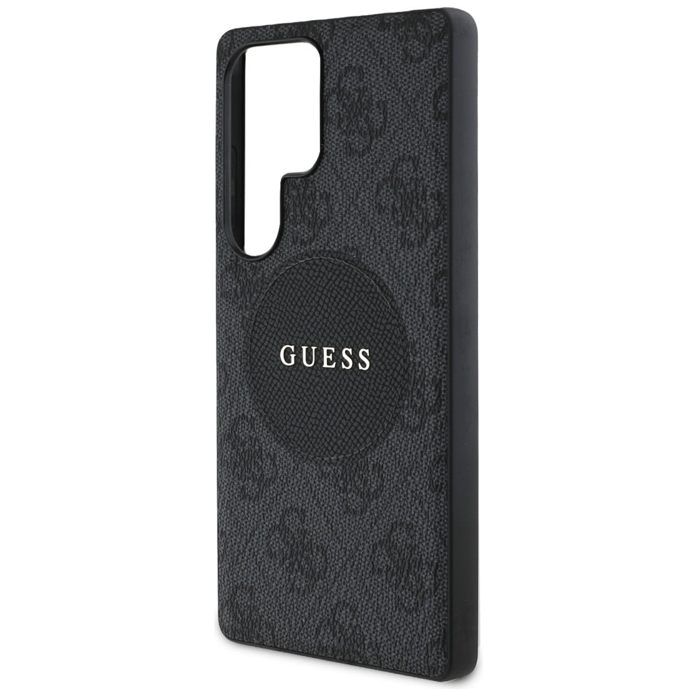 Futrola MagSafe za Samsung Galaxy S25 Ultra S938, Guess, 4G Circle Classic Logo, Crna