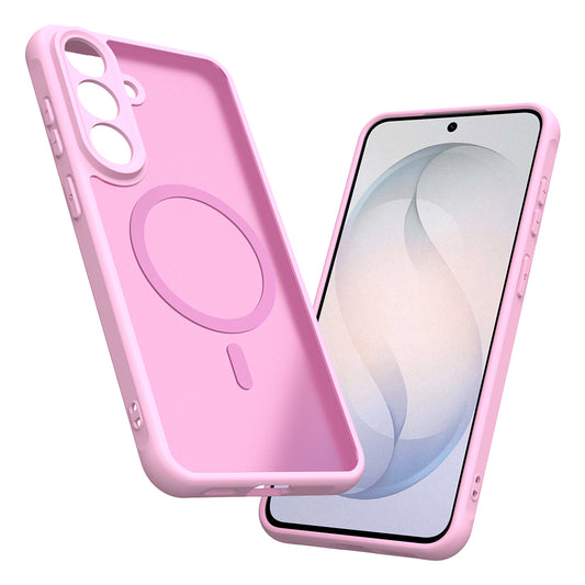 MagSafe futrola za Samsung Galaxy S26 FE S741, Techsuit, HaloFrost II, Roze