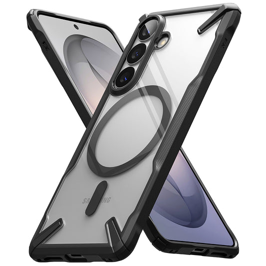 Futrola MagSafe za Samsung Galaxy S26 Plus, Ringke, Fusion X, Crna