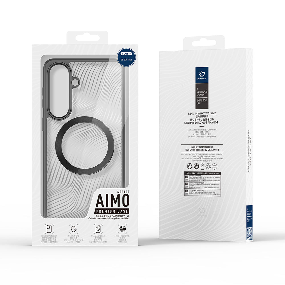 MagSafe futrola za Samsung Galaxy S26 Plus S947, DUX DUCIS, Aimo, Crna