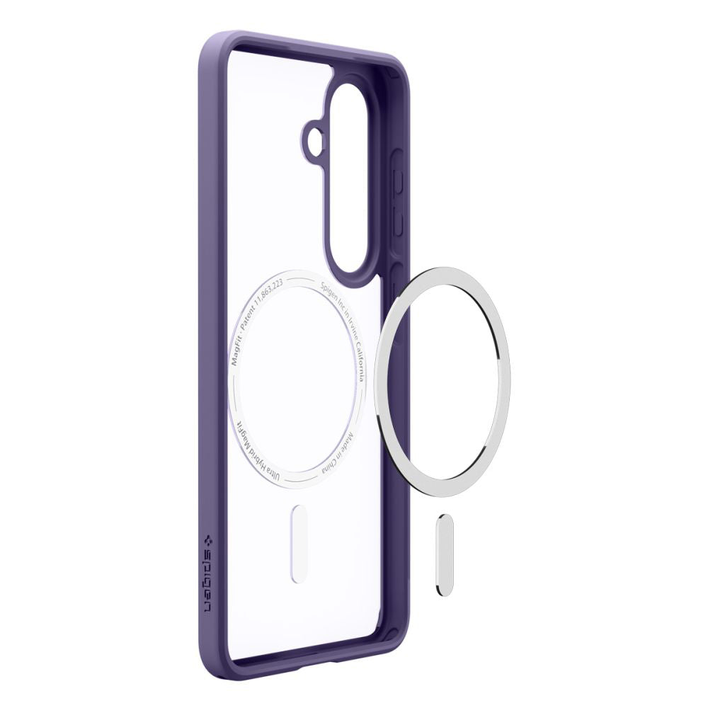 Futrola MagSafe za Samsung Galaxy S26 Plus S947, Spigen, Ultra Hybrid, Tamno Ljubičasta ACS11214