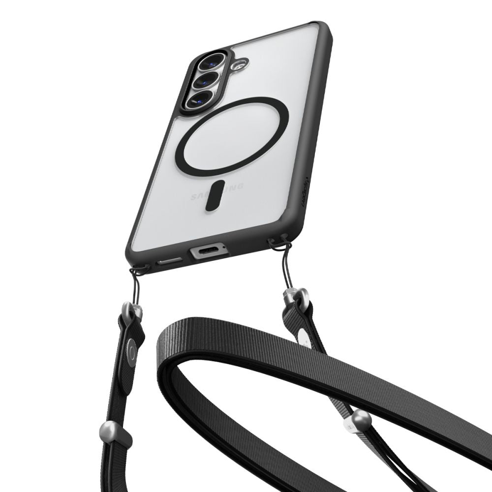 Husa MagSafe za Samsung Galaxy S26 Plus S947, Spigen, Ultra Hybrid, Crna Mat ACS10710