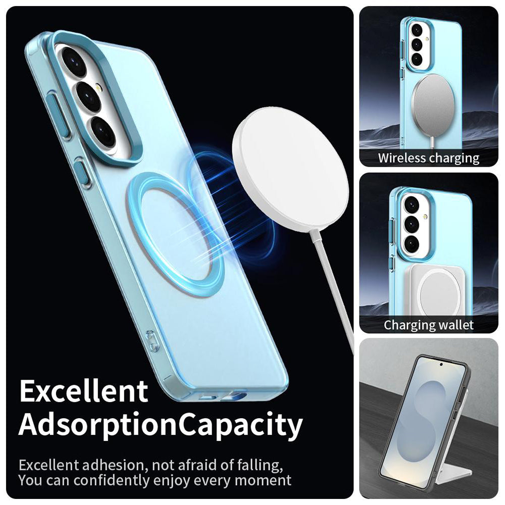 Futrola MagSafe za Samsung Galaxy S26 Plus, Techsuit, CandyCase, Plava