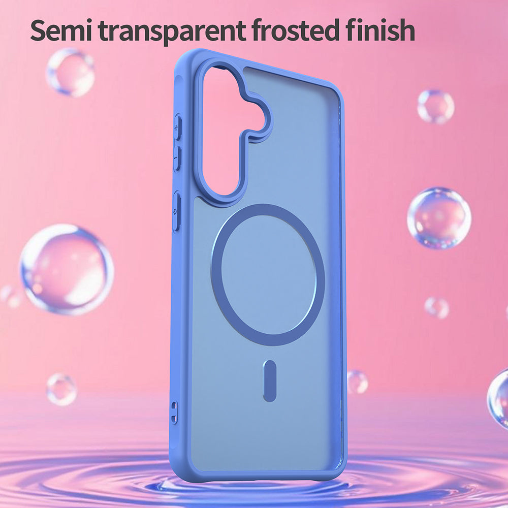 Futrola MagSafe za Samsung Galaxy S26 Plus S947, Techsuit, HaloFrost II, Plava