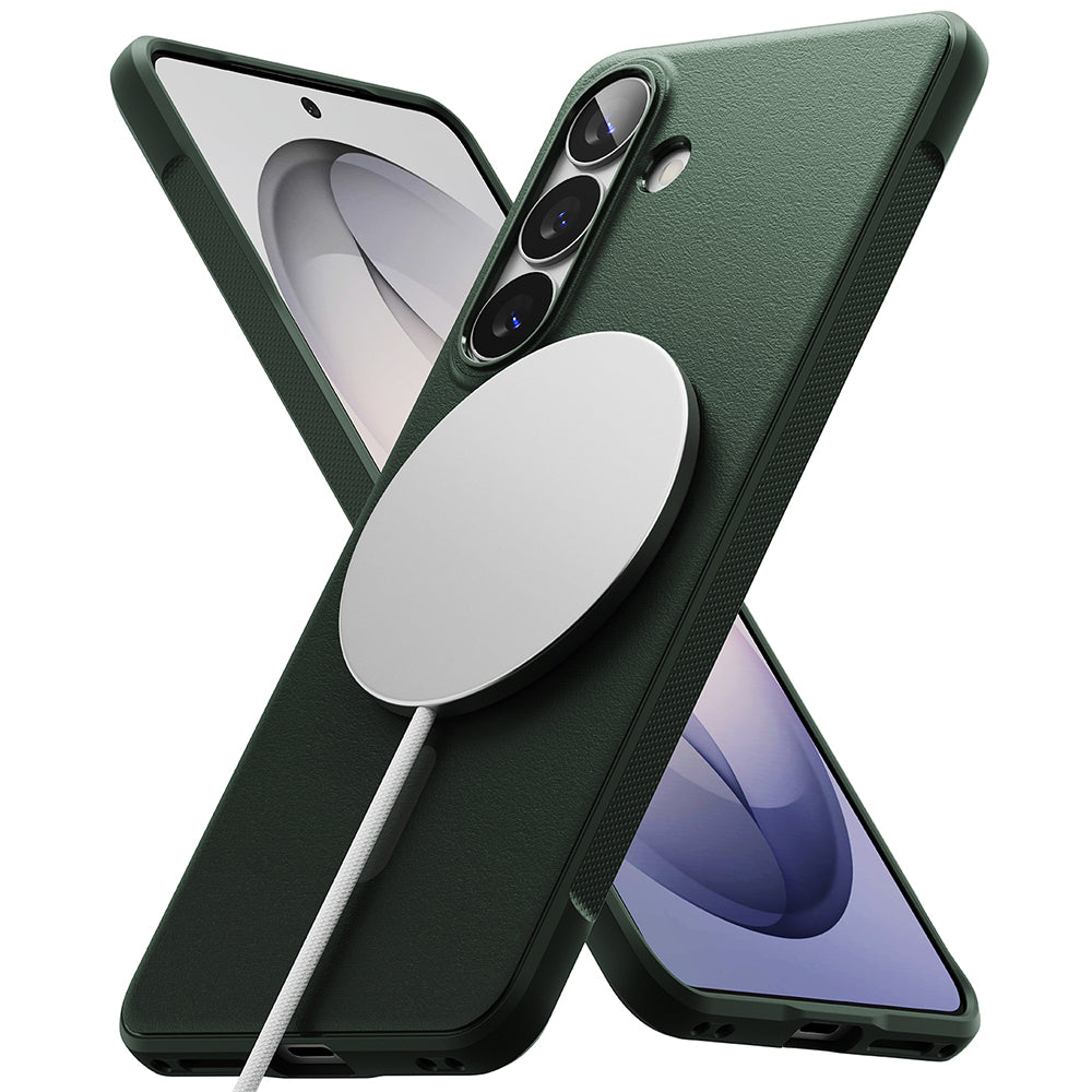 Futrola MagSafe za Samsung Galaxy S26 S942, Ringke, Onyx, Tamno Zelena