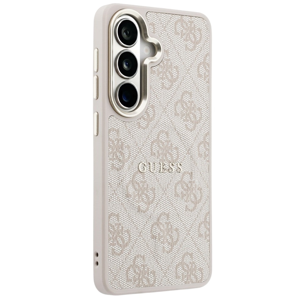 Futrola MagSafe za Samsung Galaxy S26 S942, Guess, 4G Embossed Ring, Roze
