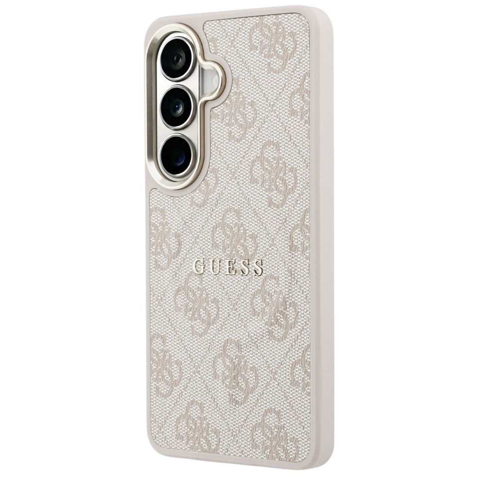Futrola MagSafe za Samsung Galaxy S26 S942, Guess, 4G Embossed Ring, Roze