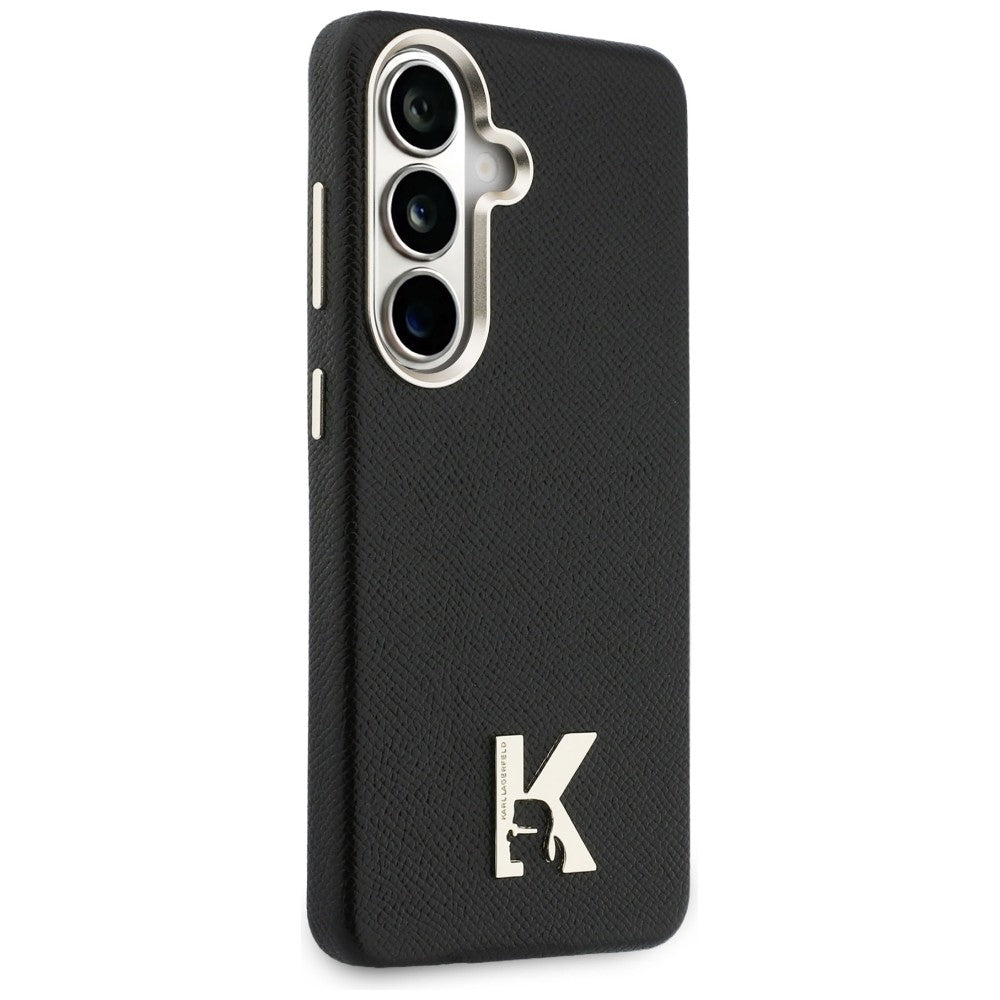 Futrola MagSafe za Samsung Galaxy S26 S942, Karl Lagerfeld, Karl Head Logo, Crna