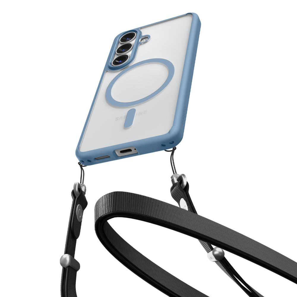 Futrola MagSafe za Samsung Galaxy S26 S942, Spigen, Ultra Hybrid, Plava ACS11219