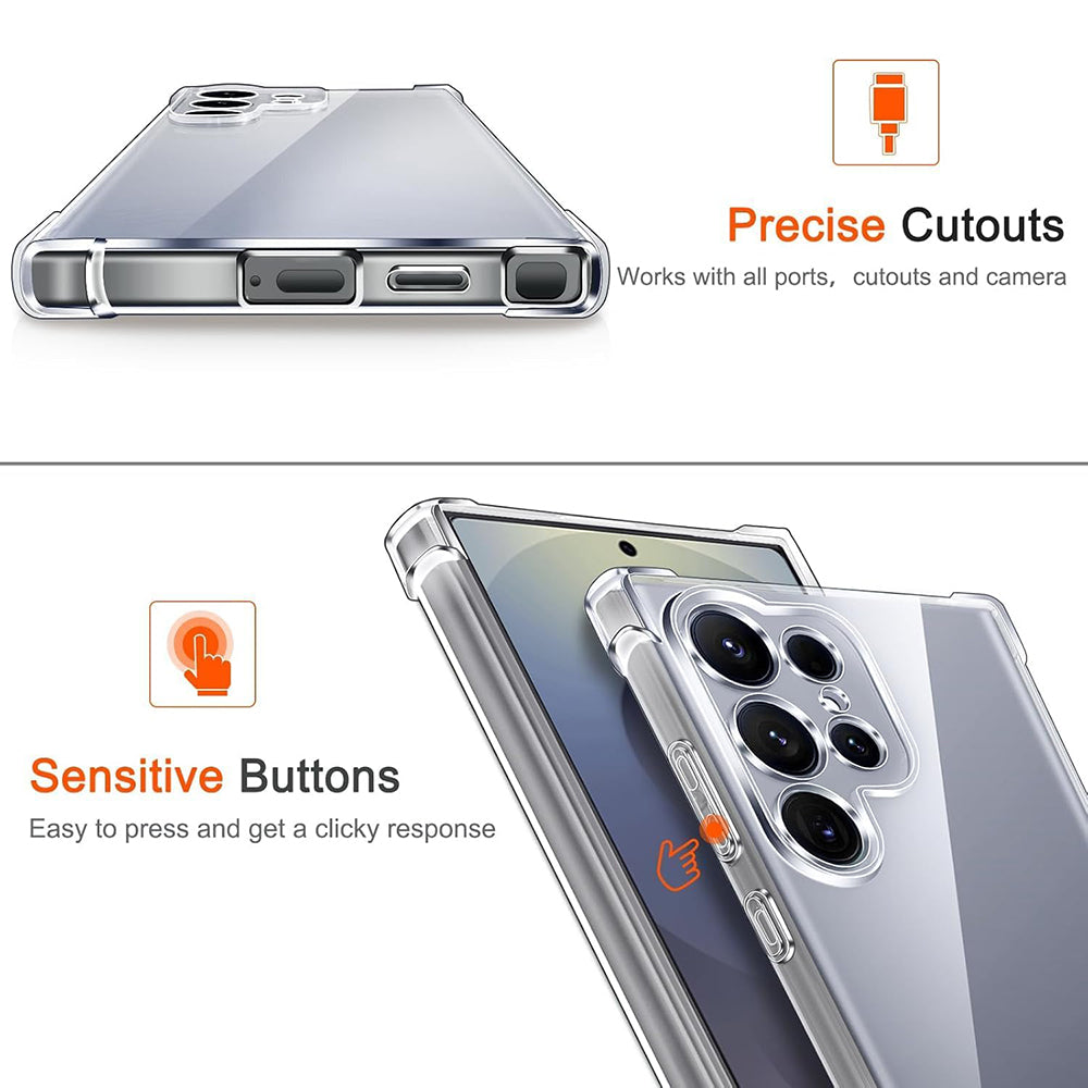 Futrola MagSafe za Samsung Galaxy S26 S942, Techsuit, Shockproof, Transparentna