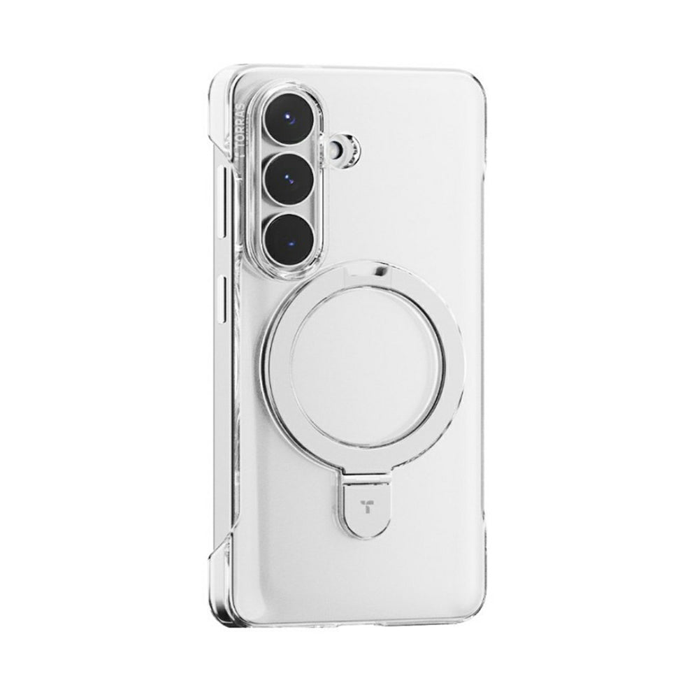 Futrola MagSafe za Samsung Galaxy S26 S942, Torras, Ostand Slim, Transparentna
