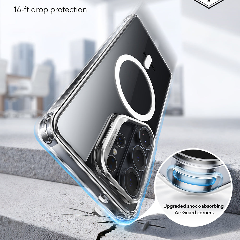Futrola MagSafe za Samsung Galaxy S26 Ultra S948, ESR, Classic Hybrid Kickstand, Providna