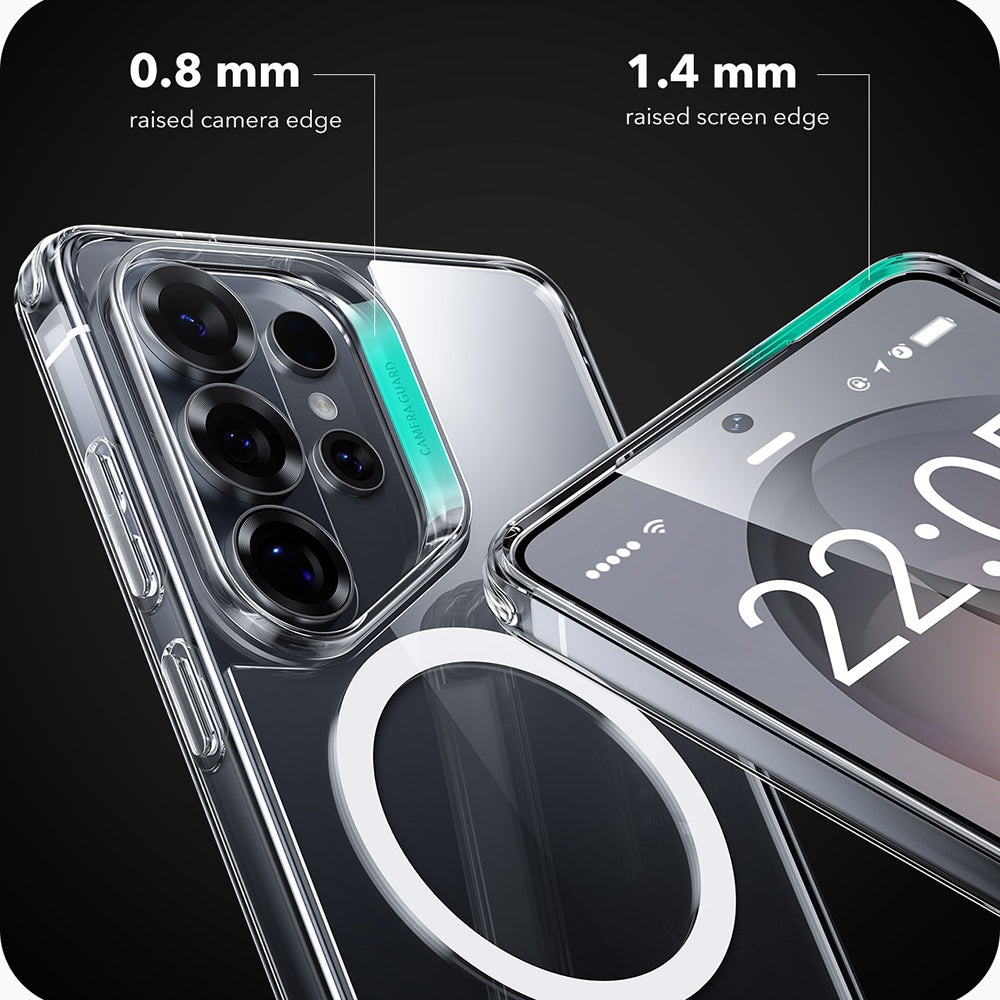 Futrola MagSafe za Samsung Galaxy S26 Ultra S948, ESR, Classic Hybrid, Transparenta