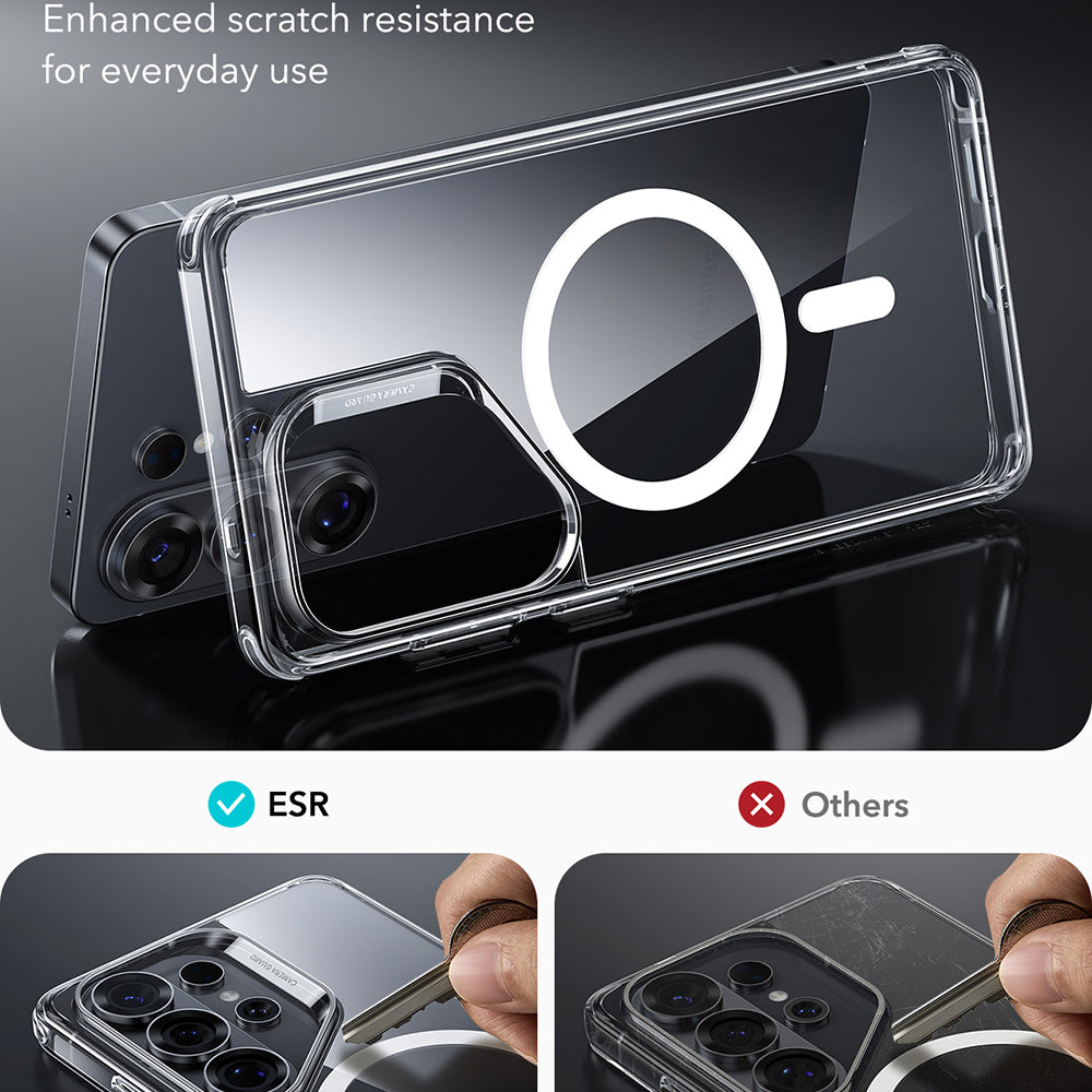 Futrola MagSafe za Samsung Galaxy S26 Ultra S948, ESR, Classic Hybrid, Transparenta