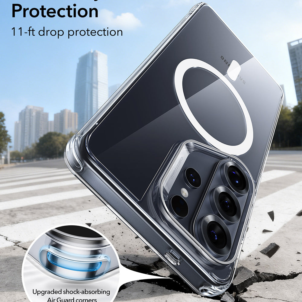 Futrola MagSafe za Samsung Galaxy S26 Ultra S948, ESR, Classic Hybrid, Transparenta