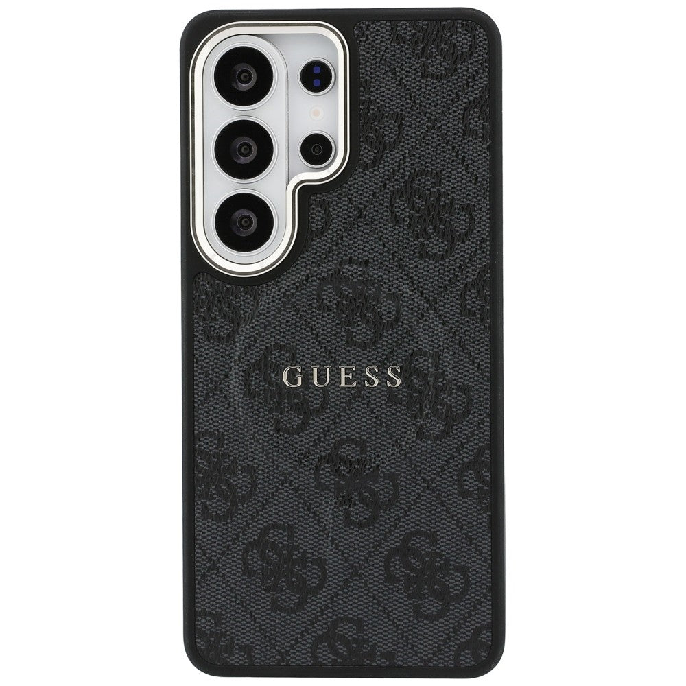 Futrola MagSafe za Samsung Galaxy S26 Ultra S948, Guess, 4G Embossed Ring, Crna