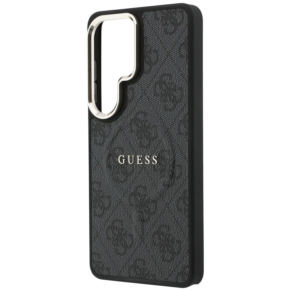 Futrola MagSafe za Samsung Galaxy S26 Ultra S948, Guess, 4G Embossed Ring, Crna