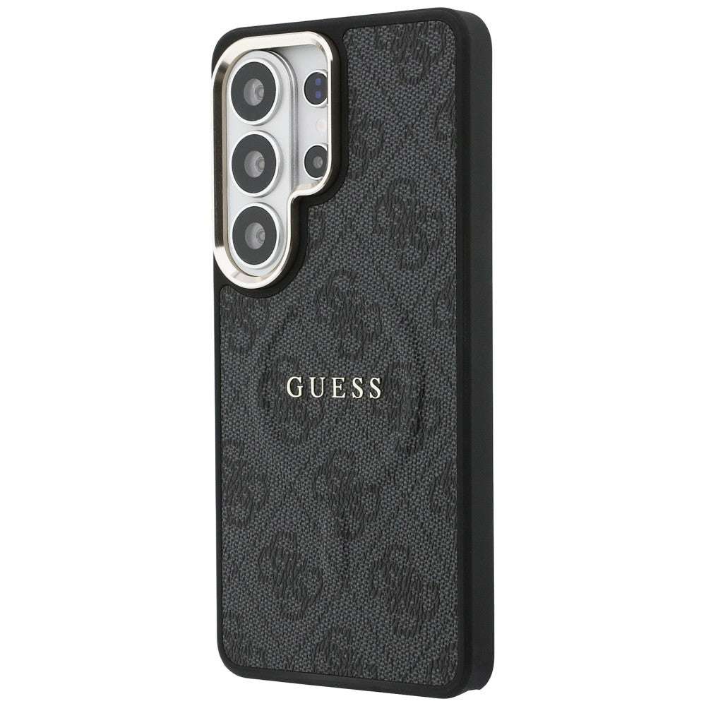 Futrola MagSafe za Samsung Galaxy S26 Ultra S948, Guess, 4G Embossed Ring, Crna