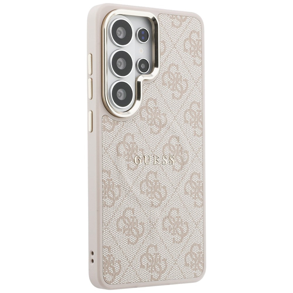 Futrola MagSafe za Samsung Galaxy S26 Ultra S948, Guess, 4G Embossed Ring, Roze