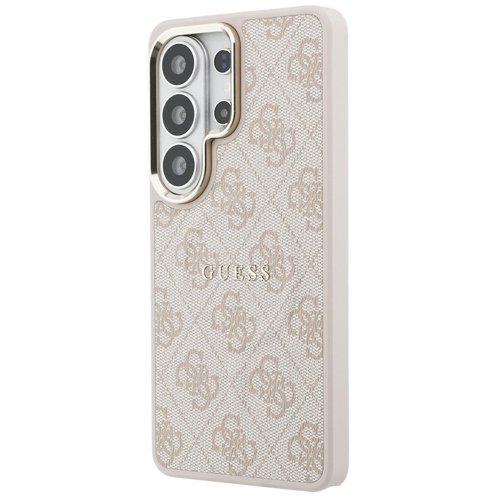 Futrola MagSafe za Samsung Galaxy S26 Ultra S948, Guess, 4G Embossed Ring, Roze