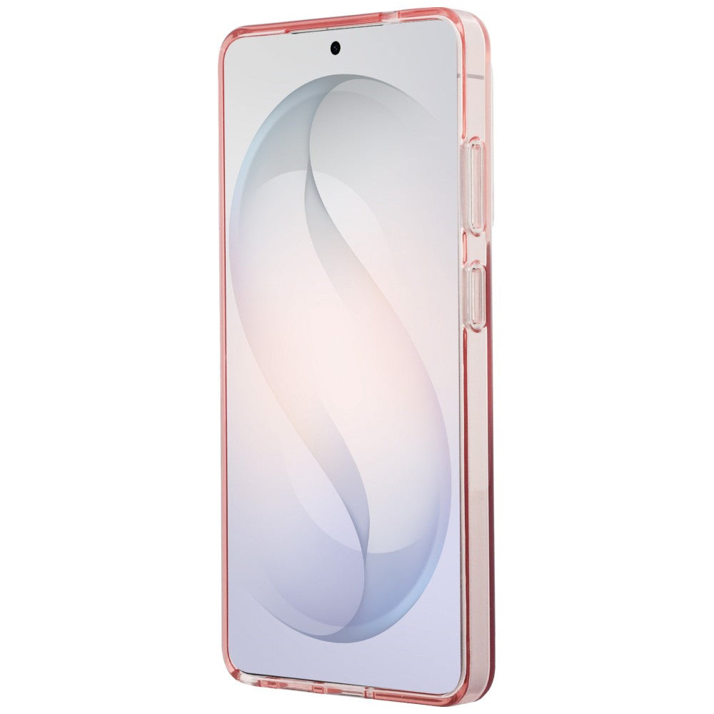 Futrola MagSafe za Samsung Galaxy S26 Ultra S948, Guess, IML Gradient Triangle Logo, Roze