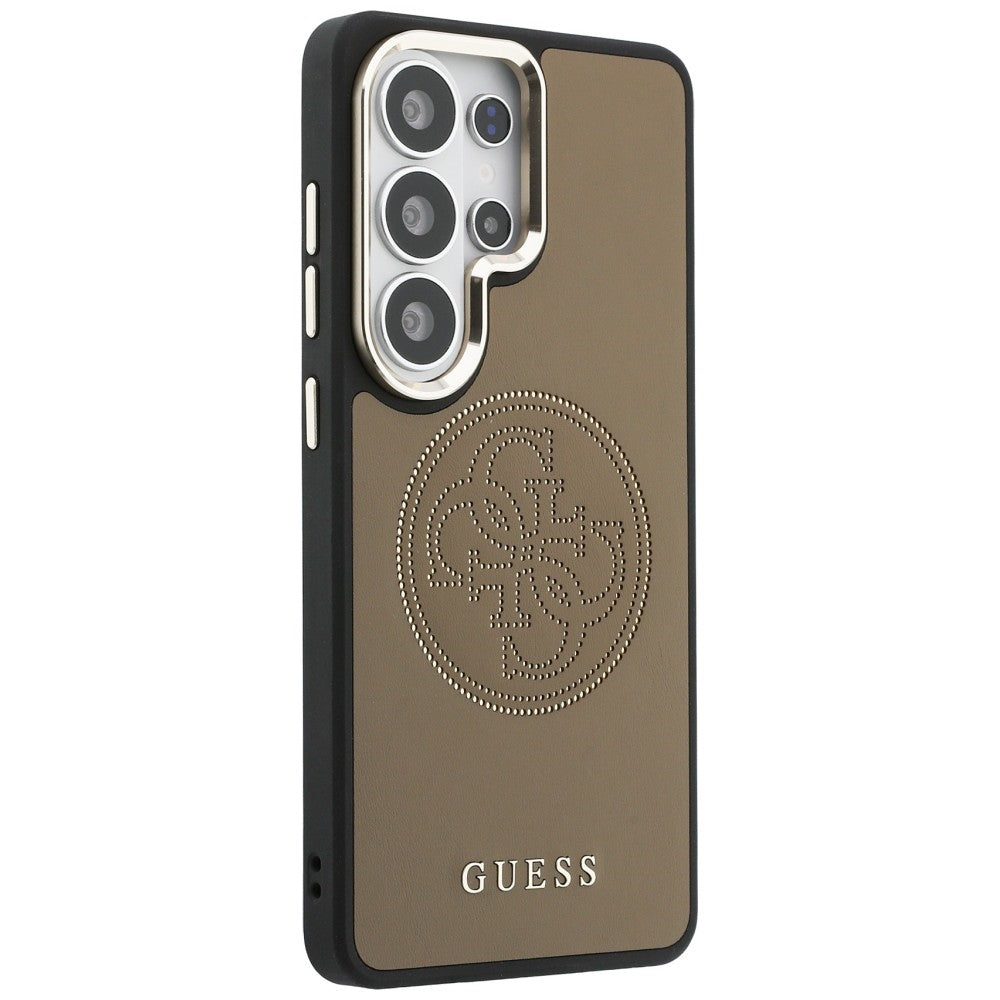 Futrola MagSafe za Samsung Galaxy S26 Ultra S948, Guess, Perforated Logo, Braon
