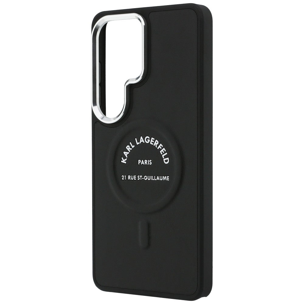 Futrola MagSafe za Samsung Galaxy S26 Ultra S948, Karl Lagerfeld, Karl RSG Logo, Crna