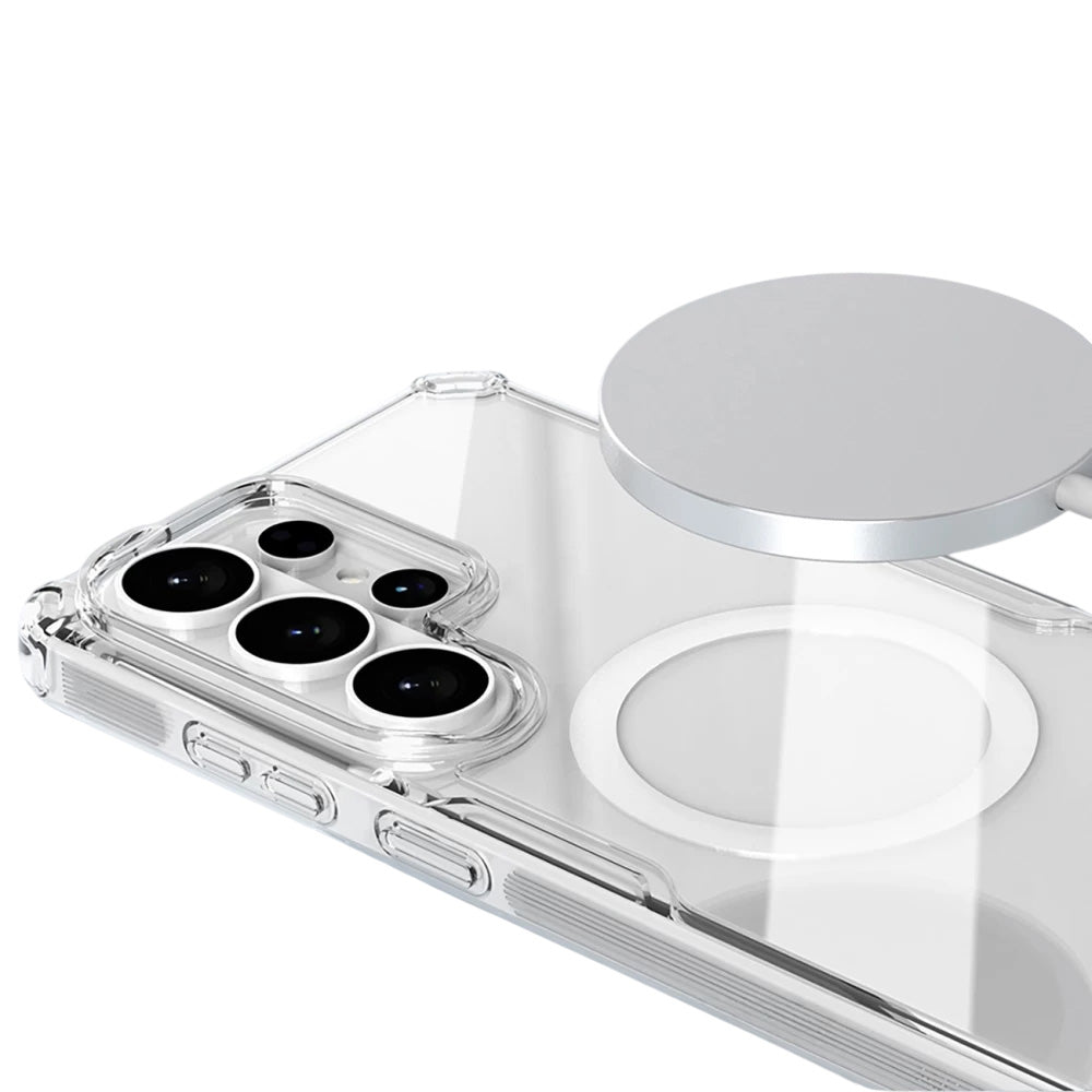 MagSafe futrola za Samsung Galaxy S26 Ultra S948, Nillkin, Nature Pro, Bela