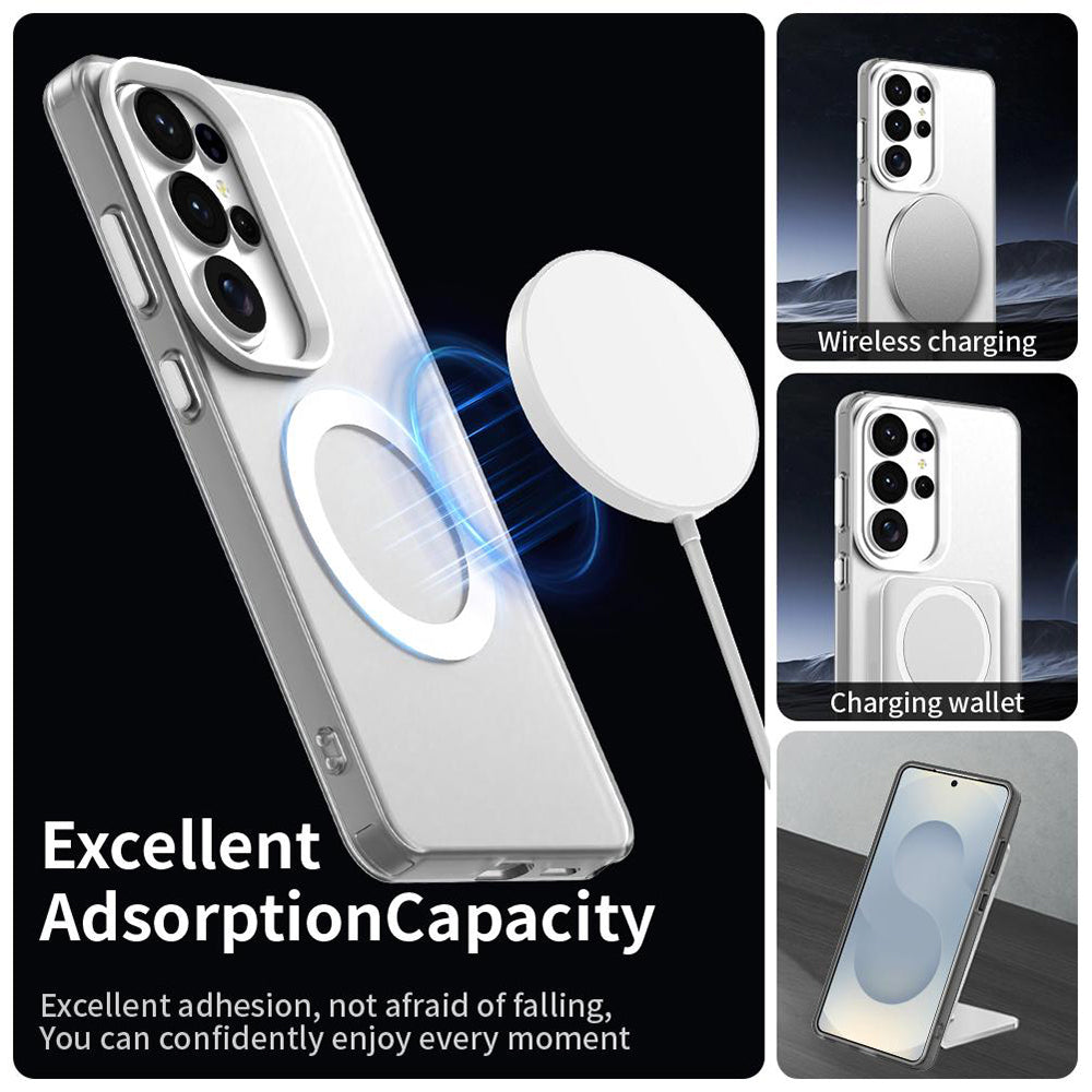 MagSafe futrola za Samsung Galaxy S26 Ultra S948, Techsuit, CandyCase, Bela