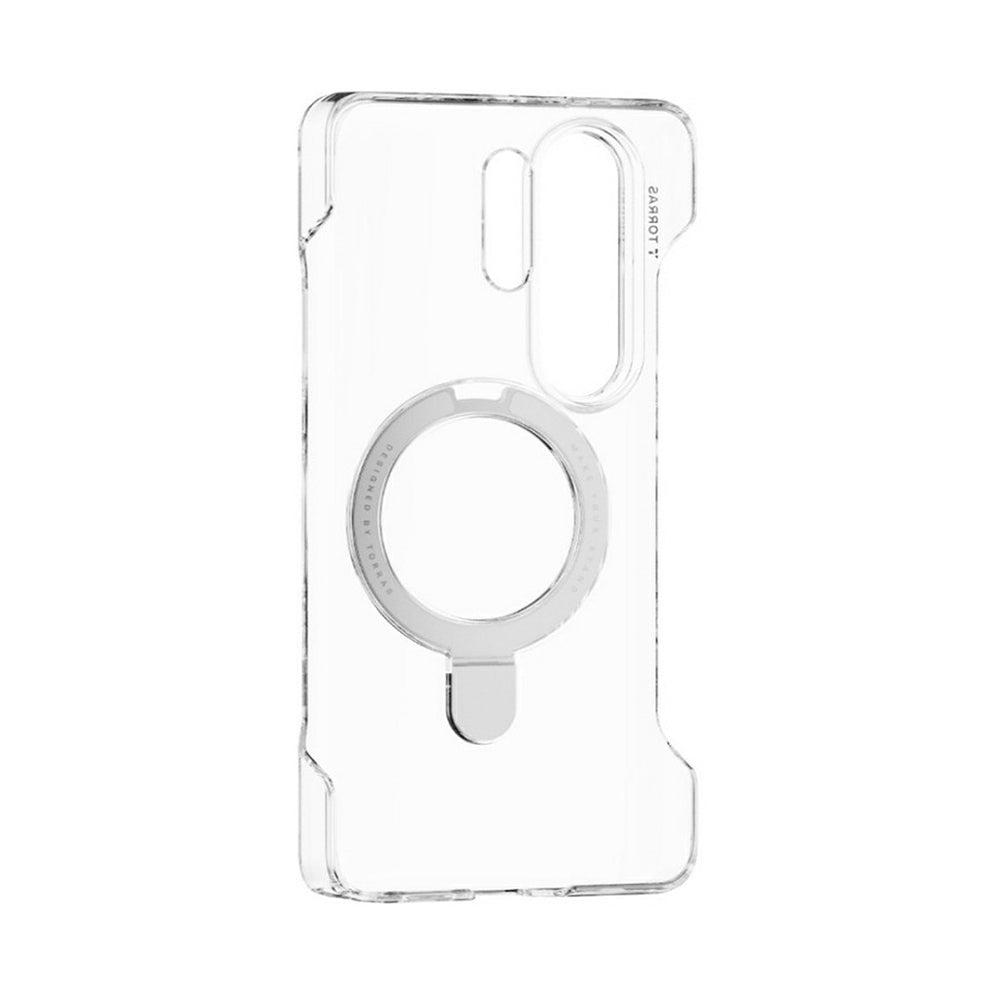 Husa MagSafe za Samsung Galaxy S26 Ultra S948, Torras, Ostand Slim, Transparentna