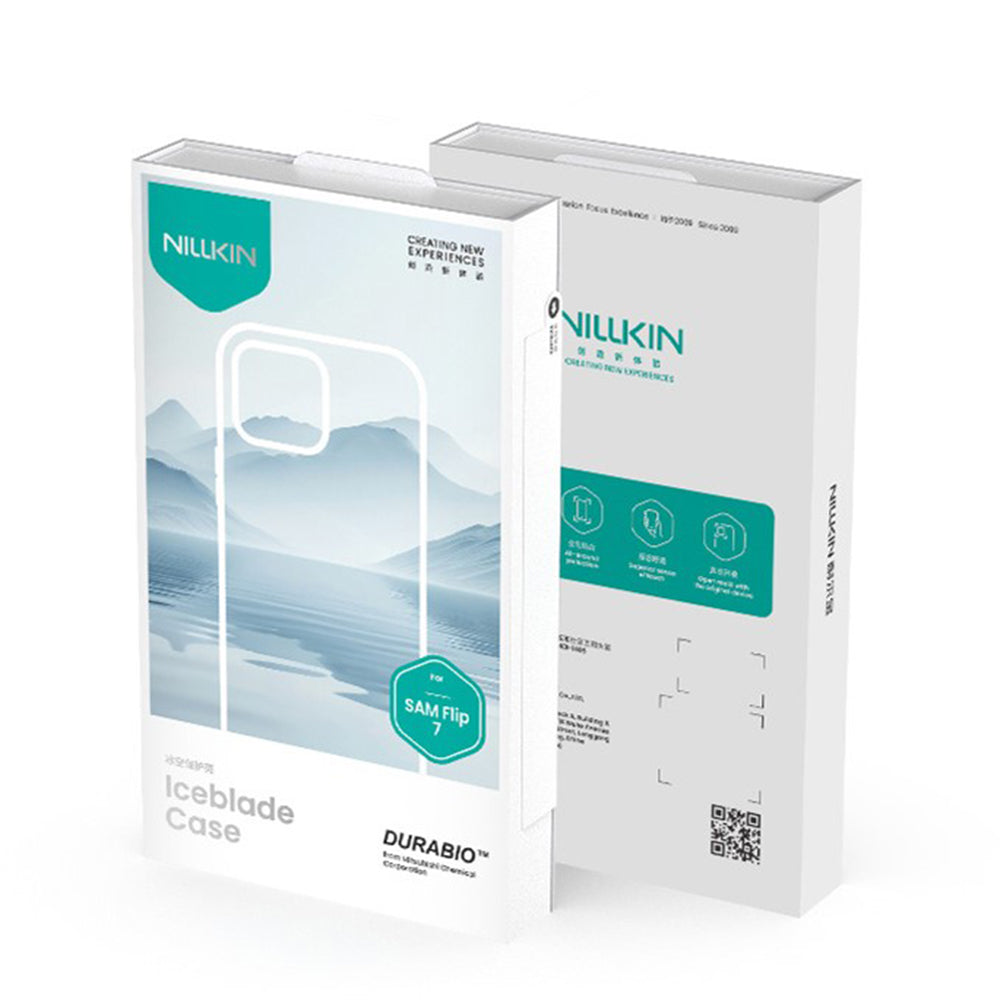 MagSafe futrola za Samsung Galaxy Z Flip7 F766, Nillkin, Iceblade, Siva