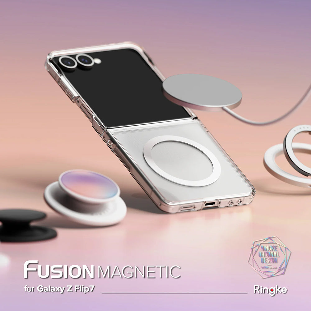 MagSafe futrola za Samsung Galaxy Z Flip7 F766, Ringke, Fusion, Providna