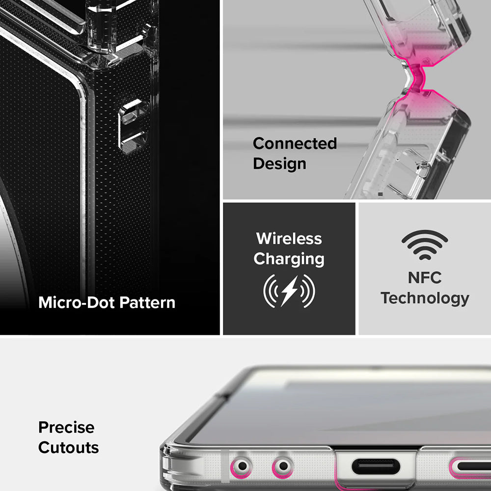 MagSafe futrola za Samsung Galaxy Z Flip7 F766, Ringke, Fusion, Providna