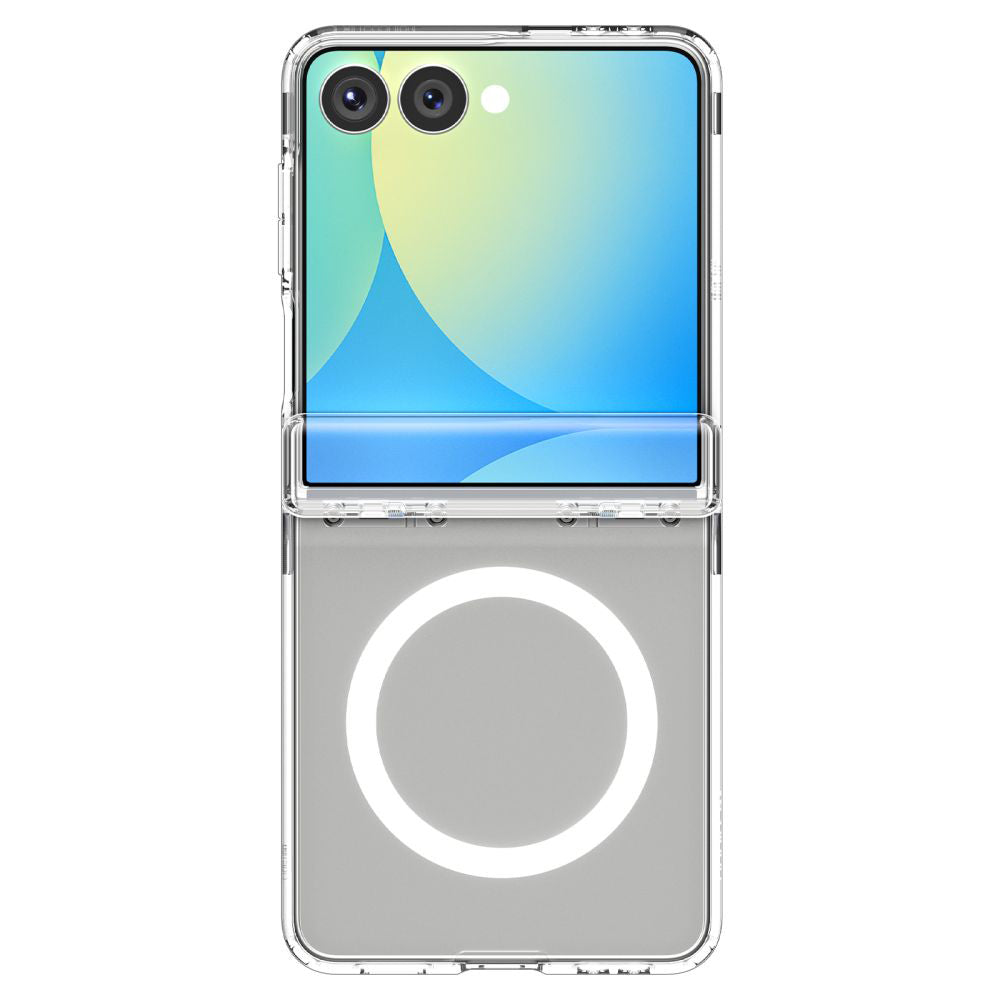 Futrola MagSafe za Samsung Galaxy Z Flip7 F766, Spigen, Ultra Hybrid Pro, Transparentna ACS09559