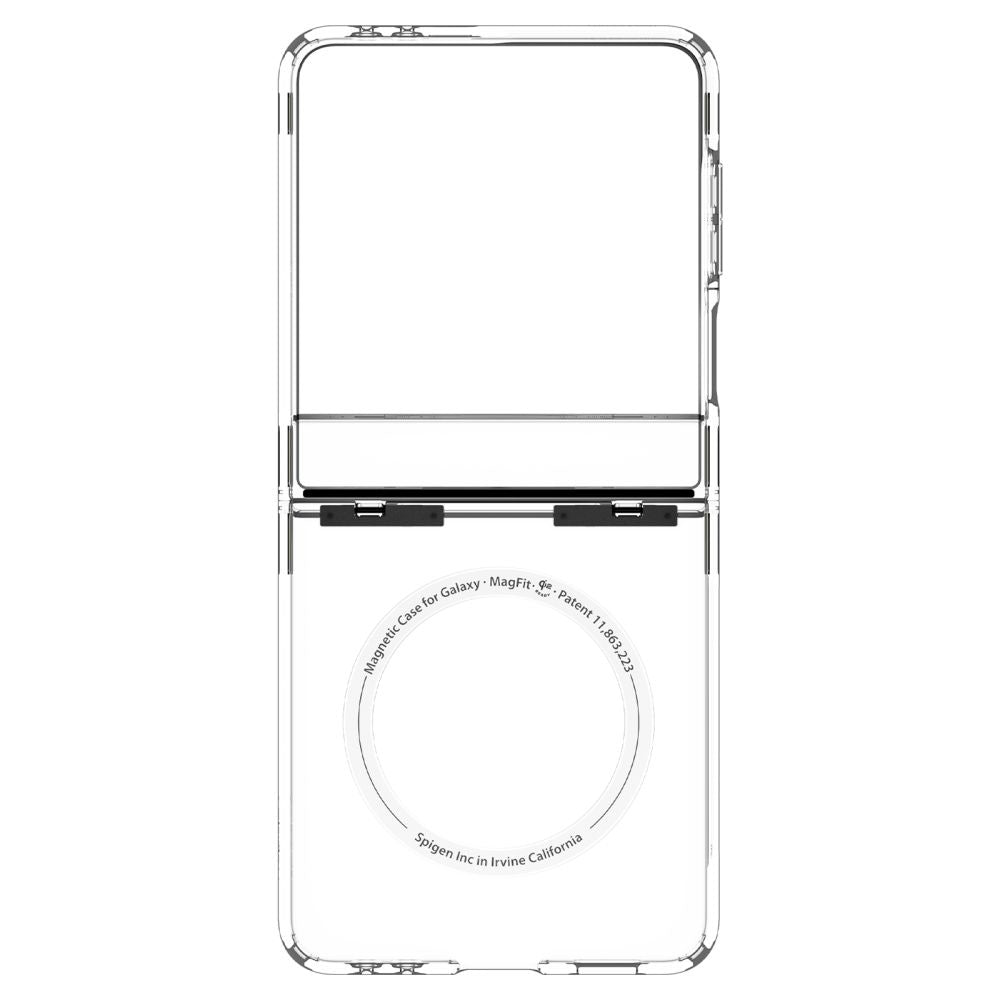 Futrola MagSafe za Samsung Galaxy Z Flip7 F766, Spigen, Ultra Hybrid Pro, Transparentna ACS09559