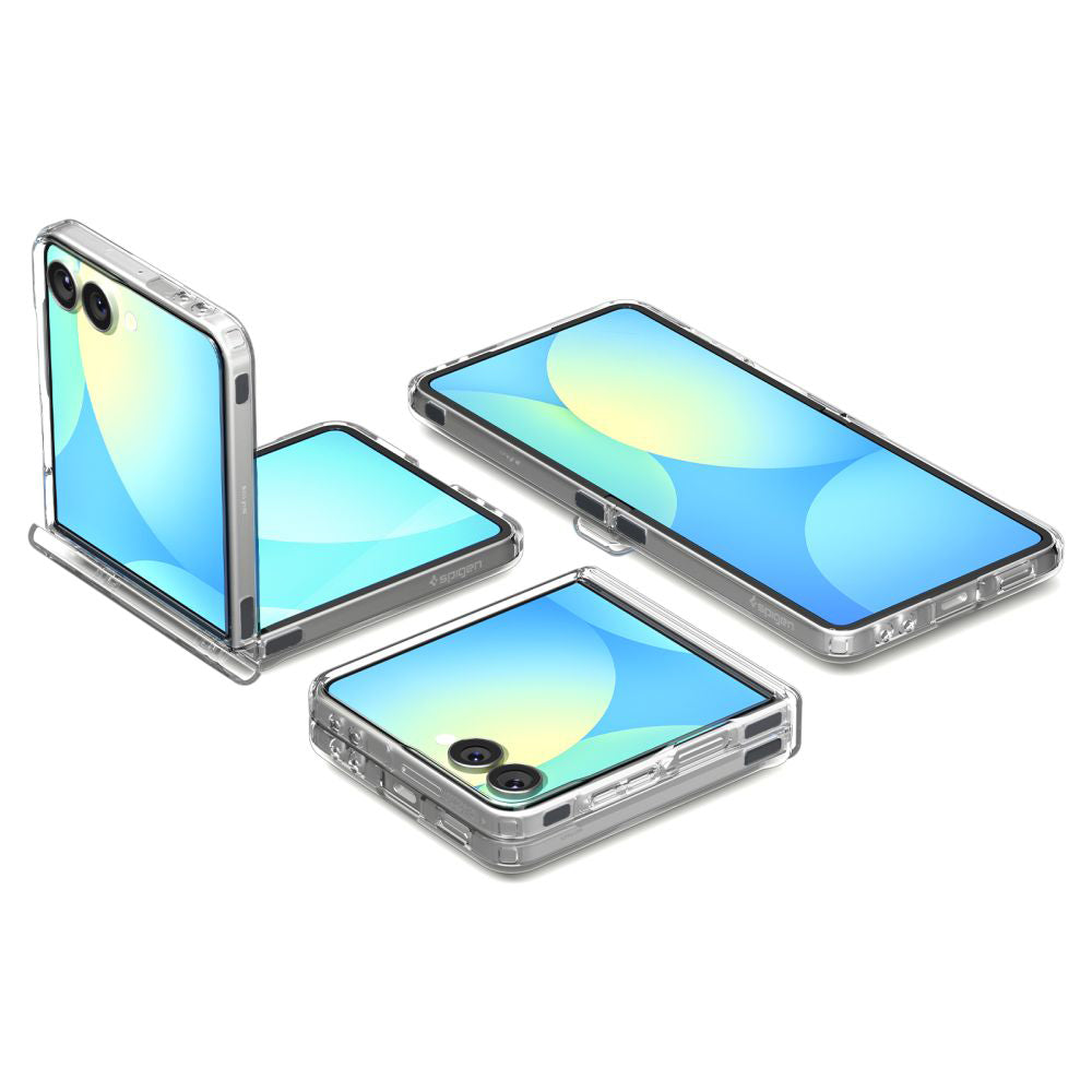Futrola MagSafe za Samsung Galaxy Z Flip7 F766, Spigen, Ultra Hybrid Pro, Transparentna ACS09559