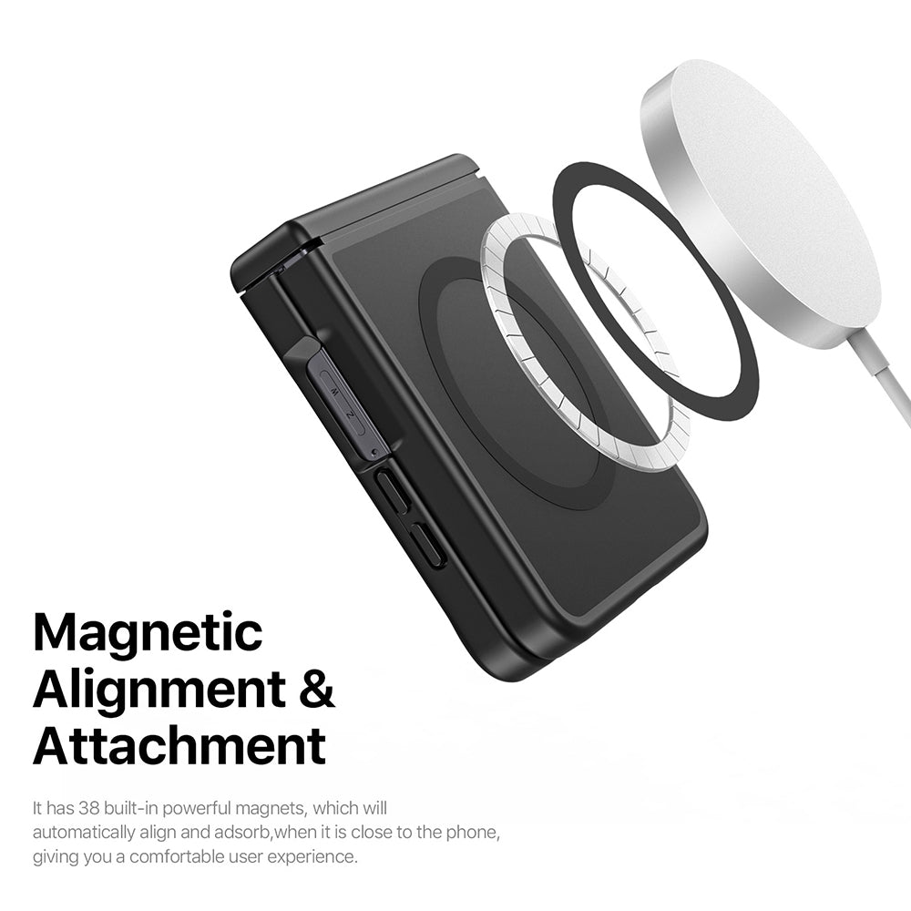 MagSafe futrola za Samsung Galaxy Z Flip8 F776, DUX DUCIS, Yind, Svetlo Ljubičasta