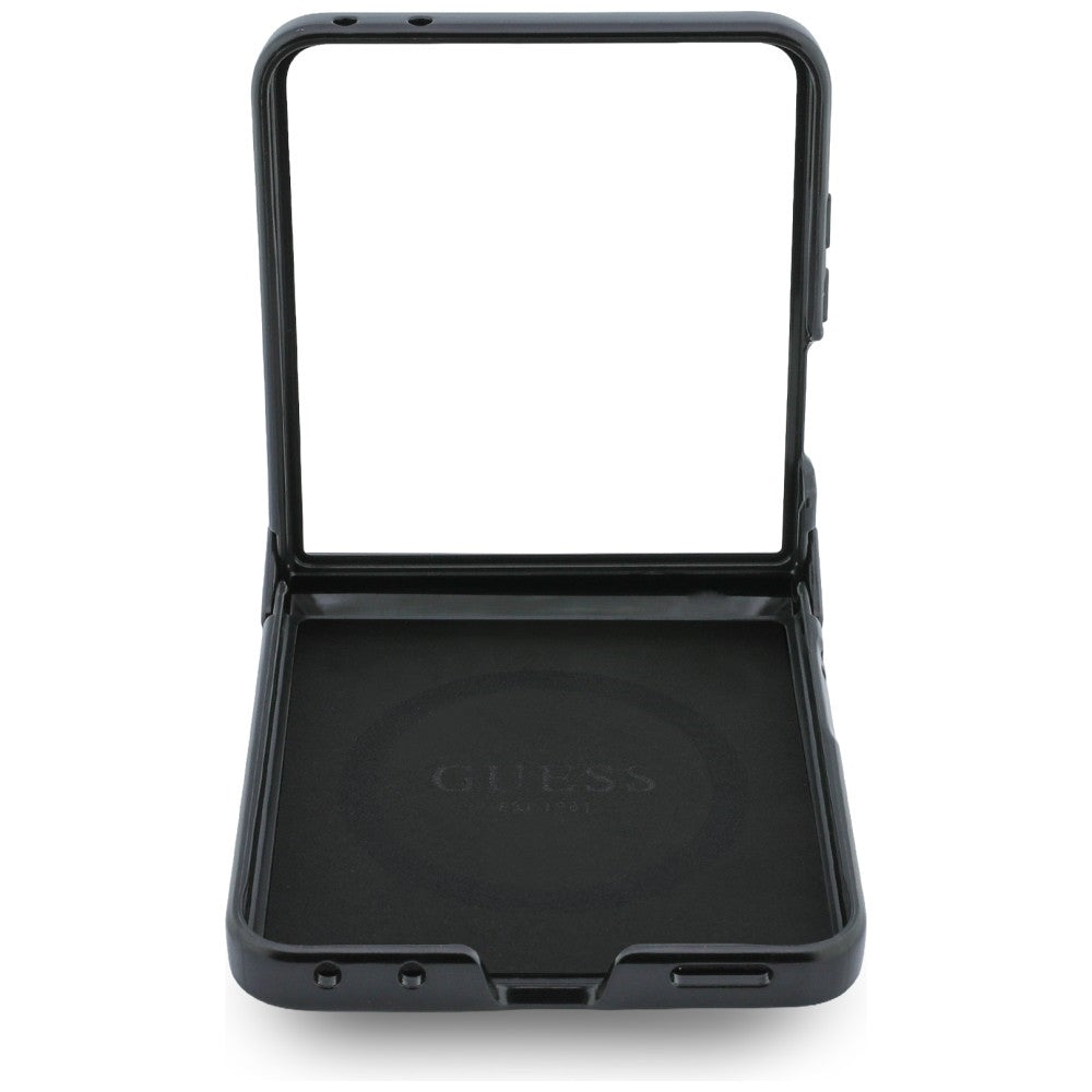 MagSafe futrola za Samsung Galaxy Z Flip8 F776, Guess, 4G Leather Classic, Braon