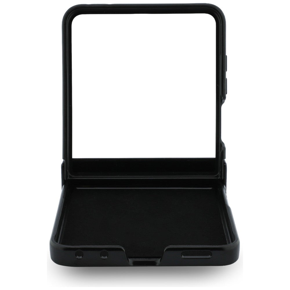 MagSafe futrola za Samsung Galaxy Z Flip8 F776, Guess, Ring Stand Grained Classic Logo, Bež