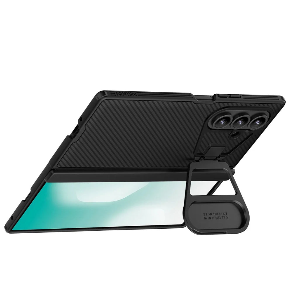 MagSafe futrola za Samsung Galaxy Z Fold7 F966, Nillkin, CamShield Prop sa metalnim poklopcem za objektiv, crna