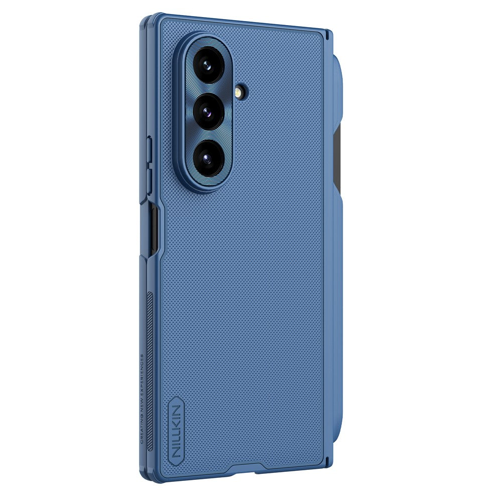 MagSafe futrola za Samsung Galaxy Z Fold7 F966, Nillkin, Super Frosted Shield sa držačem za olovku, Plava