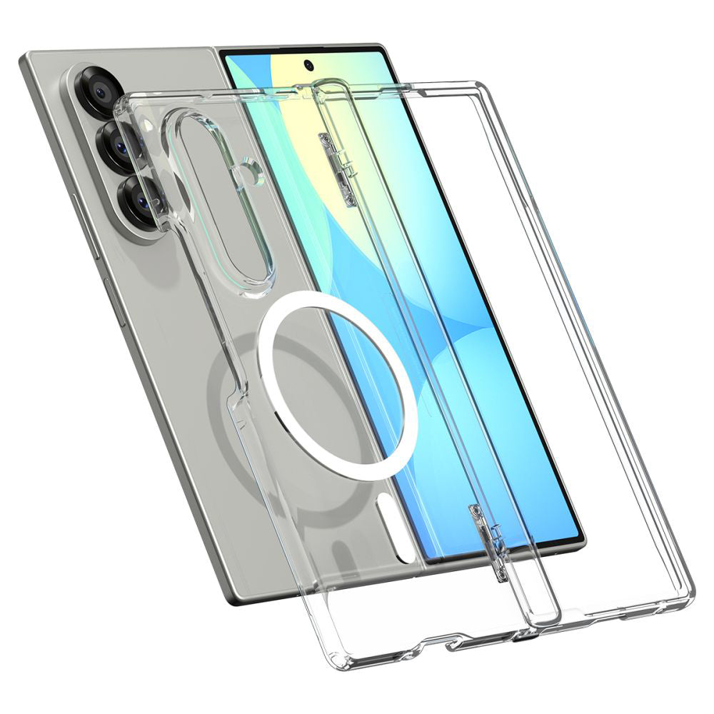 Futrola MagSafe za Samsung Galaxy Z Fold7 F966, Spigen, Ultra Hybrid Pro, Transparentna ACS09546