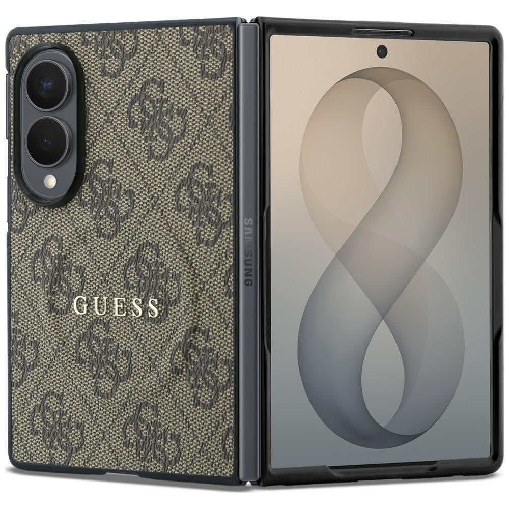 MagSafe futrola za Samsung Galaxy Z Fold8 F971, Guess, 4G Leather Classic, Braon